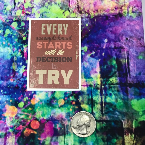 Try Motivational Mini Poster Stickers Decor - Picture 3 of 3